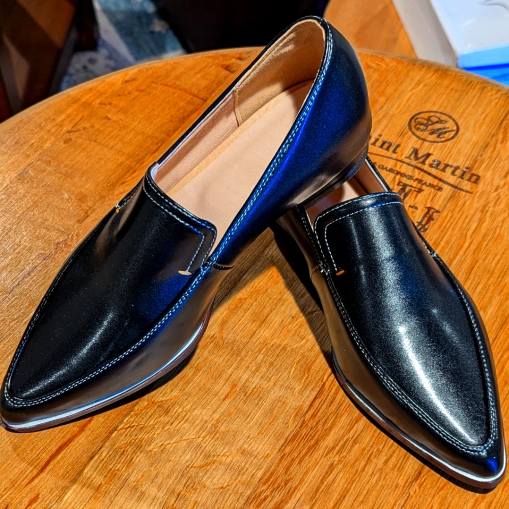 Aimeela Women's Loafers Size 7 Black NIB